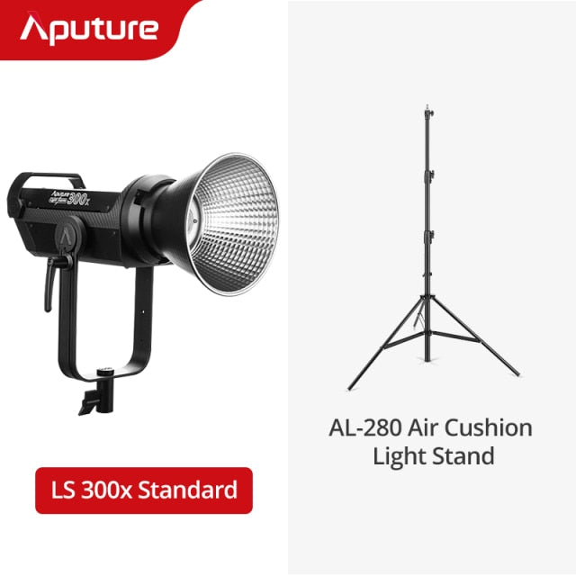 Aputure LS 300X Bi-Color 2700K-6500K tunable White Point Bowens mount V-mount plante compatible with Sidus Link App