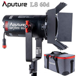 Aputure Light Storm 60D 60W Photography Lighting Daylight-Balanced Adjustable LED Video Light IP54 APP Control with Barn Doors
