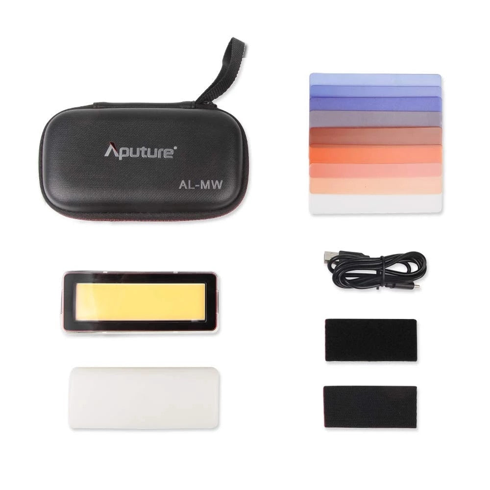Aputure Amaran AL-MW 10W Waterproof Photography Mini LED Light IP68 5500K CRI 95+ Lithium Battery Lighting Lamp for Canon Sony