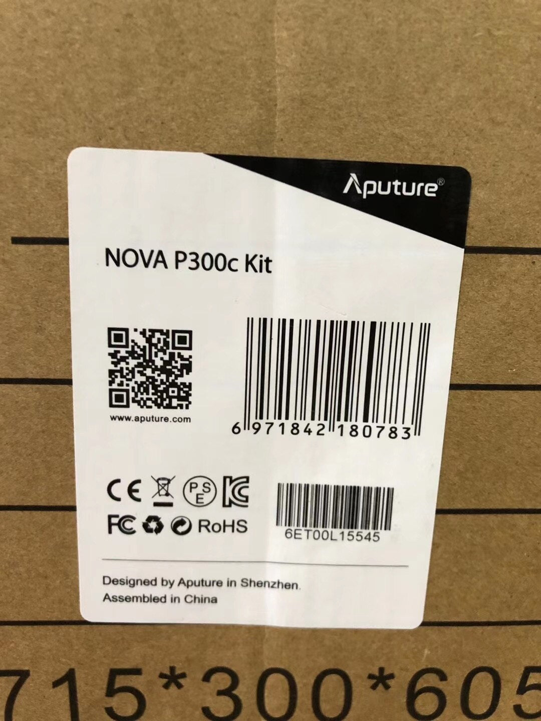 Aputure Nova P300C RGB Video Light 2000-10000K Daylight Studio Photo Light Photography Lighting Lamp for DSLR Camera