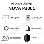 Aputure Nova P300C RGB Video Light 2000-10000K Daylight Studio Photo Light Photography Lighting Lamp for DSLR Camera