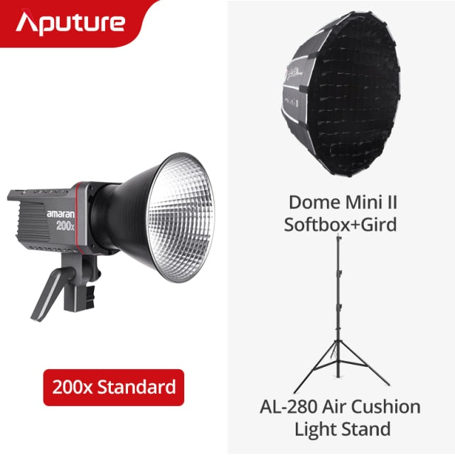 Aputure Amaran 100X 200X Bi-Color LED Video Light 2700-6500K 100W