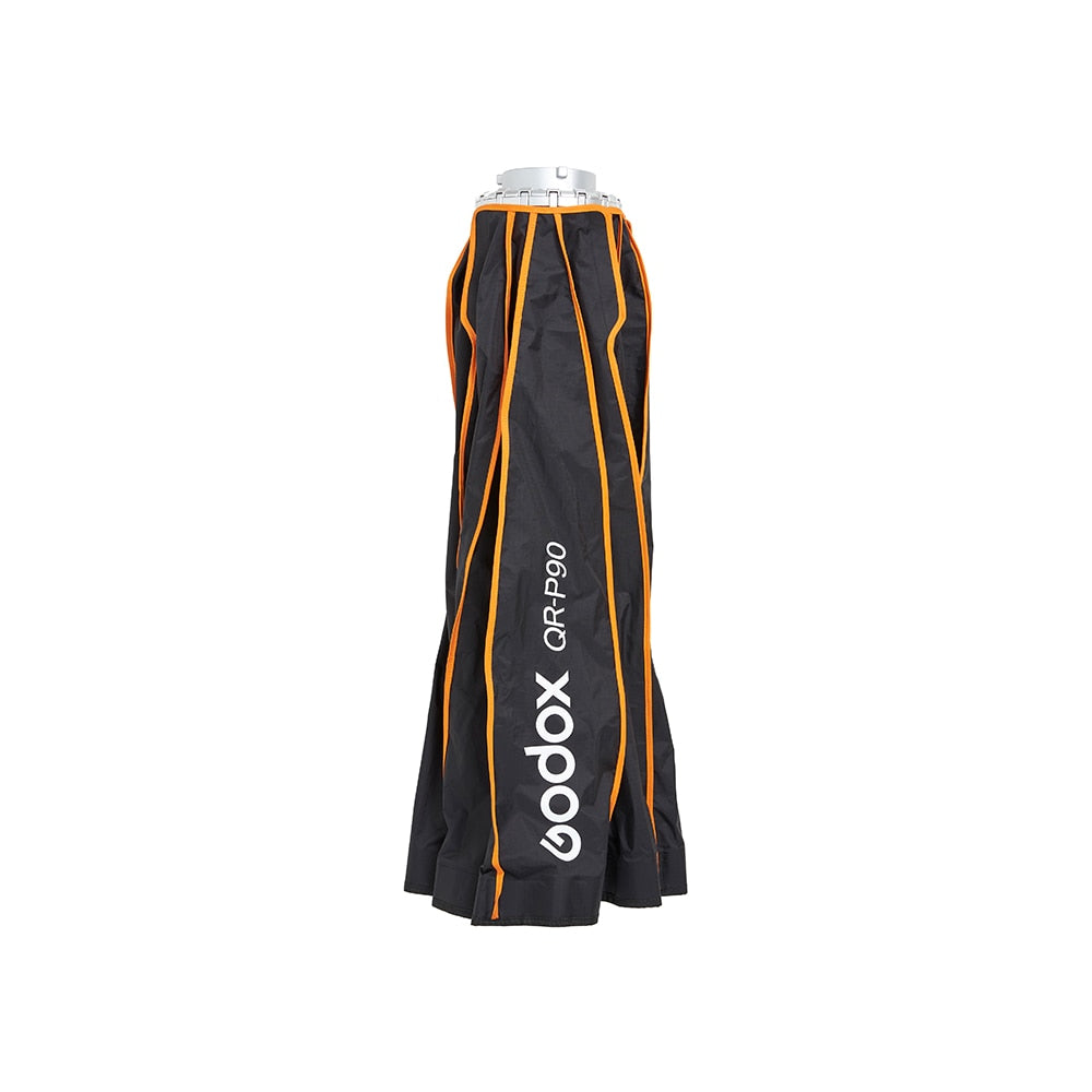 Godox QR-P70 70CM QR-P90 90CM QR-P120 120CM Quickly Release Parabolic Deep Softbox +Honeycomb Grid for Bowens Mount Studio Flash