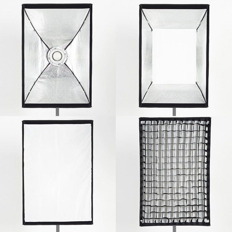 AMBITFUL Rectangular Octagonal Honeycomb Grid Softbox