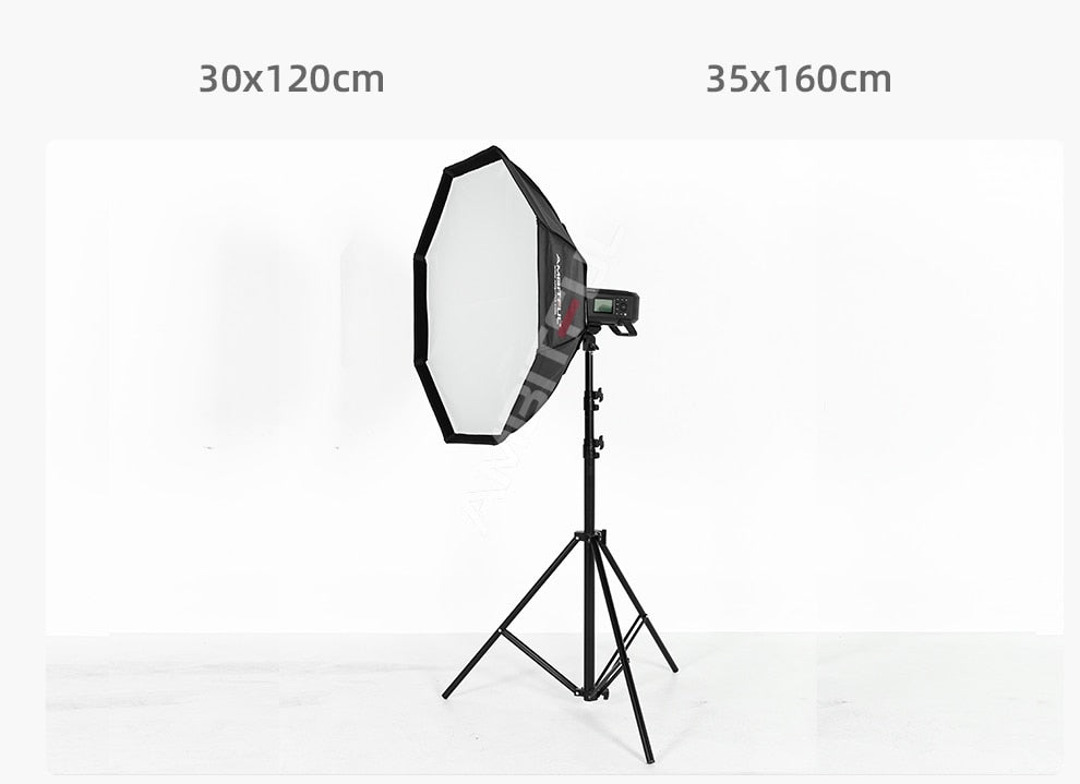AMBITFUL Rectangular Octagonal Honeycomb Grid Softbox