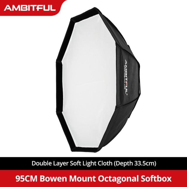 AMBITFUL Rectangular Octagonal Honeycomb Grid Softbox