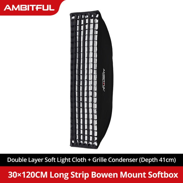AMBITFUL Rectangular Octagonal Honeycomb Grid Softbox
