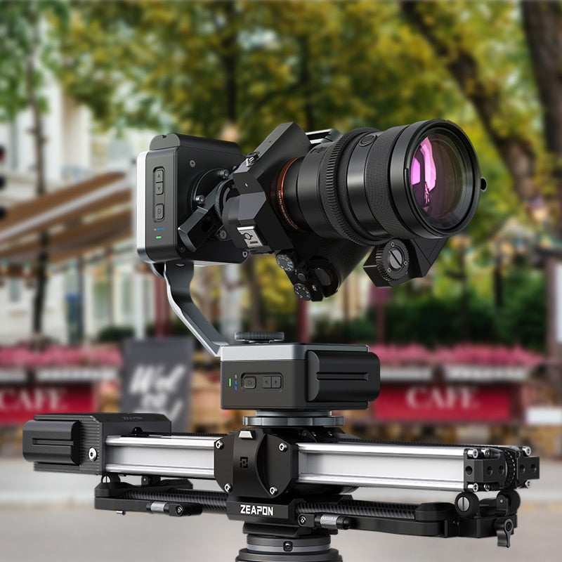 ZEAPON PS-E1 PD-E1 PONS Motorized Pan Head The Horizontal Load Up To 50 kg Single Axis Double Axis Linkage