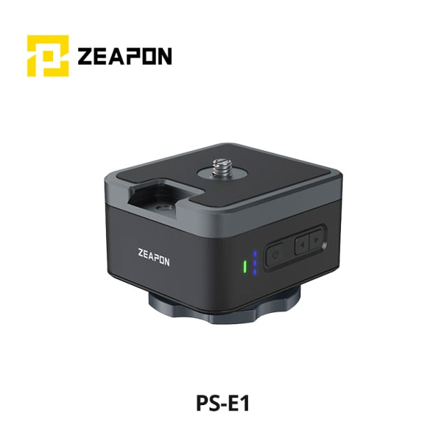 ZEAPON PS-E1 PD-E1 PONS Motorized Pan Head The Horizontal Load Up To 50 kg Single Axis Double Axis Linkage