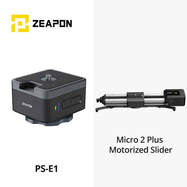 ZEAPON PS-E1 PD-E1 PONS Motorized Pan Head The Horizontal Load Up To 50 kg Single Axis Double Axis Linkage