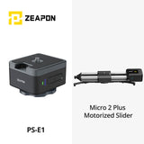 ZEAPON PS-E1 PD-E1 PONS Motorized Pan Head The Horizontal Load Up To 50 kg Single Axis Double Axis Linkage