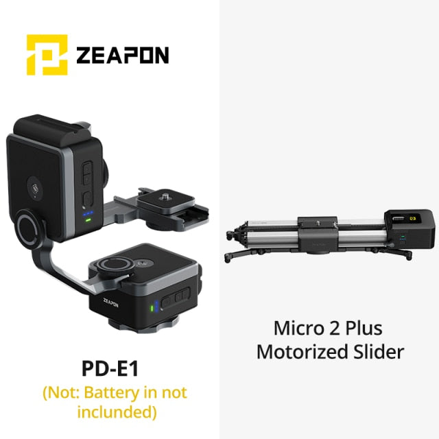 ZEAPON PS-E1 PD-E1 PONS Motorized Pan Head The Horizontal Load Up To 50 kg Single Axis Double Axis Linkage