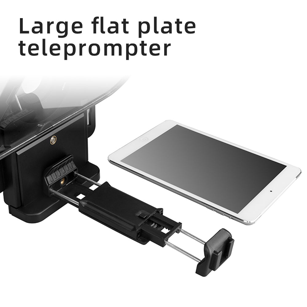 Bestview T3 Big Screen Prompter Professional Interview Teleprompter Anchorman Host for DSLR For iPad Smartphone video prompter