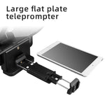 Bestview T3 Big Screen Prompter Professional Interview Teleprompter Anchorman Host for DSLR For iPad Smartphone video prompter