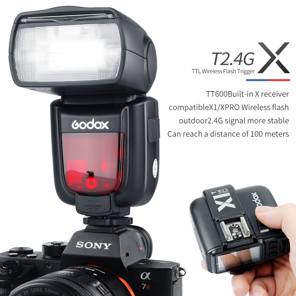 Flash Godox Tt600 Para Nikon Canon O Sony