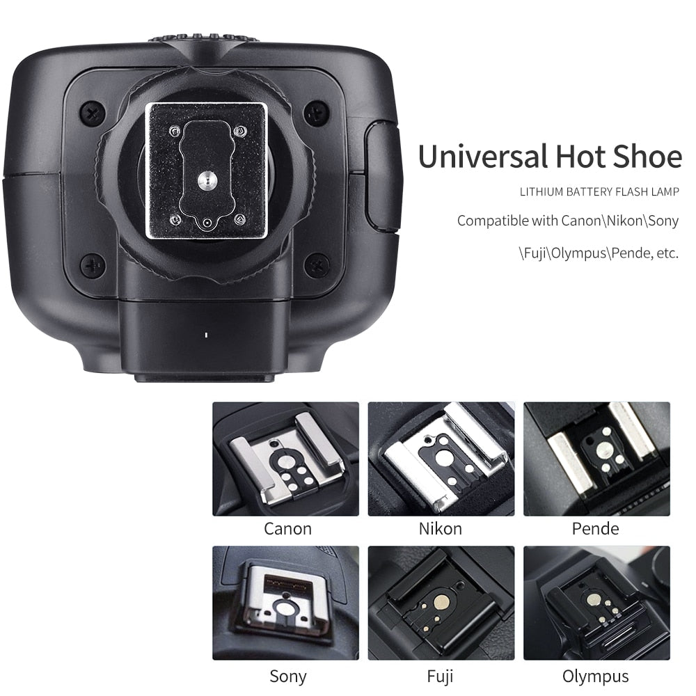 Godox TT600 2.4G Wireless GN60 Master/Slave Camera Flash Speedlite for Canon Nikon Sony Pentax Olympus Fuji Lumix