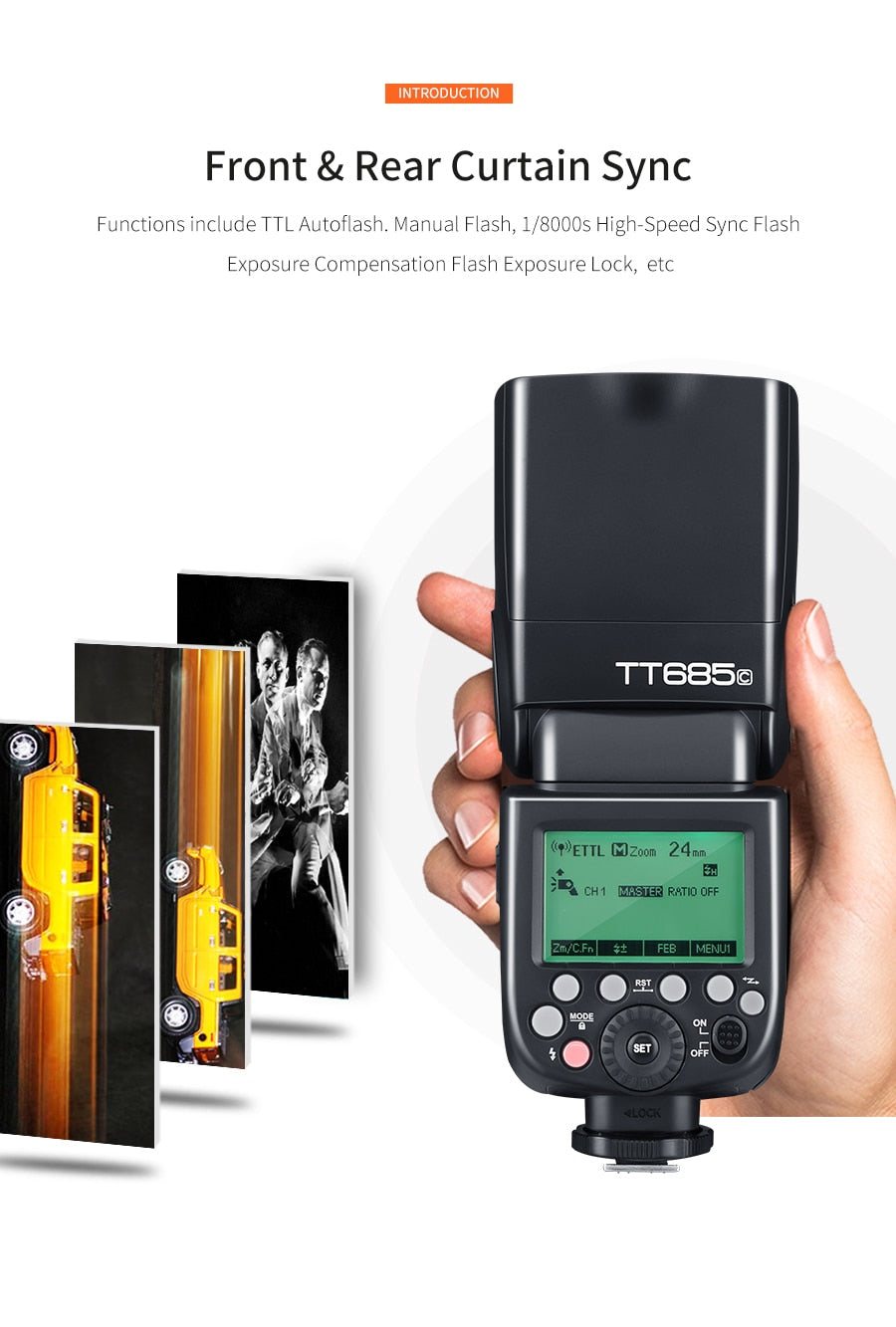 Godox TT685 TT685C TT685N TT685S TT685F TT685O TTL HSS Camera Flash Speedlite for Canon Nikon Sony Fuji Olympus Camera