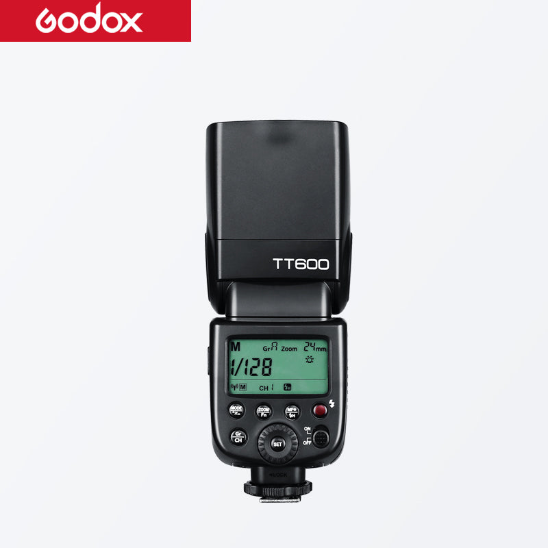 Godox TT600 2.4G Wireless GN60 Master/Slave Camera Flash Speedlite for Canon Nikon Sony Pentax Olympus Fuji Lumix